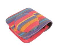 BELLIFFY 1pièce Housse De Caméra Instantanée Colorée Stripes Étui De Compatible avec Mini à Bandoulière Pratique pour Photographie