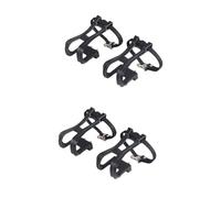 BELLIFFY 2 Paires Clip de vélo de Route Clip de Orteil pour pédales Équipement pour Cyclistes cale-Pied de pédale de vélo Sangles d'orteils pour pédales de vélo cale-Pied pédale