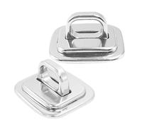 BELLIFFY 2 Pièces Ancrage de Sécurité pour Bureau avec Plaque Fixe Antirouille Serrure Câble Antivol Compatible Multi-modèles pour Ordinateurs Portables et Téléphones