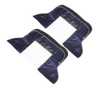 BELLIFFY 2 Pièces capot de protection du panneau de commande housse de poignée de scooter étanche protecteur de contrôle de scooter de mobilité housse anti-pluie Navy