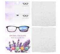 BELLIFFY 2 pièces Chiffons Microfibres Anti-buée pour Lunettes Lingettes Nettoyantes pour Verres Écrans et Surfaces Délicates Éliminent Poussière et Traces sans Rayures