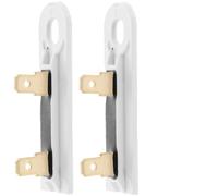 BELLIFFY 2 pièces Fusible Thermique Rechange Sèche-linge Blanc Protection Température Contrôle Facile Installation Compatible Appareils Ménagers
