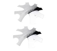 BELLIFFY 2 Pièces Modèle De Plaque à Ongles Tondeuse Manucure Clou Coupe-ongles Automatique Outil D'art D'ongle De Protecteur D'ongle Bloc Trousse à Ongles Doigt De Pied Mini Silver Métal