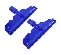 BELLIFFY 2 Pièces Pince de Serpillière Clip de Remplacement Plastique pour Têtes de Mop à Coton Ancien Modèle Accessoire Détachable pour Manche de Serpillière Nettoyage et Cirage Sol Bois