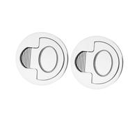 BELLIFFY 2 pièces Poignée Trappe Affleurante Bateau Acier Inoxydable Lot de Poignées Encastrées pour Trappe de Visite Levier Encastré pour et Loquets de Coque
