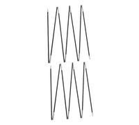 BELLIFFY 2 pièces Poteaux de Tente Pliables de Robustes et Légers pour Camping Remplacement Arceaux et Bâches Kit Portable pour Abris et Tentes