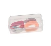BELLIFFY 2 pièces Set Couverts Garçon Fille Silicone et Inox Poignée Antidérapante Ergonomique pour Garçon Fille Ustensiles Cuisine Fourchette et Cuillère Courte Incurvée pour Auto
