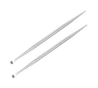 BELLIFFY 2 pièces Stylo Acupuncture Auriculaire Acier Inoxydable Détecteur Points Acupoint Oreille Anti-dérapant Outil Pratique pour Usage Professionnel et Personnel