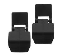 BELLIFFY 2 Pièces Verrous de Terrarium Anti-évasion Clips de Verrouillage du Couvercle du Terrarium Abs Noir et Enclos pour Reptiles et Amphibiens et Petits Animaux