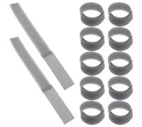 BELLIFFY 20 Pièces Bandes Réglables pour Chaussures de Chien Bandes Élastiques avec Attache Auto-agrippante Protection Imperméable des Pattes pour Sorties Extérieures