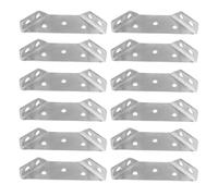 BELLIFFY 20 Pièces Équerre d'angle de Meuble en Acier Inoxydable, Lot 20 | Renfort D’angle Résistant à L’usure, Surface Lisse Antirouille, pour Étagères, Cuisines, Boîtes Bois
