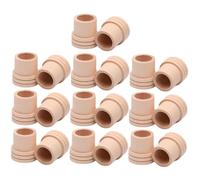 BELLIFFY 20 pièces Moxa Extinguisher For Moxibustion Sticks Fire Extinguishing Accessory Portable And High Temperature Resistant Wood Moxa Extinguisher