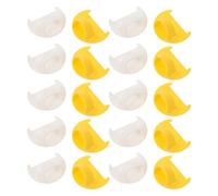 BELLIFFY 20 Pièces Règle Couture Plastique Jauge de Couture Multifonction pour Ourlets Quilting et Essentiels pour Projets DIY et Artisanat