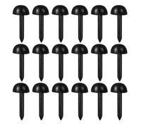 BELLIFFY 200 pièces Nez de Poupée Plastique Triangulaire Accessoires DIY pour Animaux Peluche et Amigurumi Fabrication Artisanale et Facile à Installer