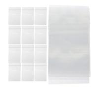 BELLIFFY 200 Sachets Plastiques Refermables 5 X 7 CM Paquet Auto-Scellants Transparents 12 Mil Épaisseur Pochettes Réutilisables pour Emballage Alimentaire Bijoux et Conservation