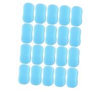 BELLIFFY 20pcs Brosse Éponge Pour Cheveux Hommes Nettoyage Souple Brosse D'épilation Outil De Coiffure Portable