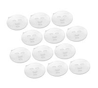 BELLIFFY 20pièces Moules à Masques Faciaux Réutilisables Plaques Pratiques Pour Parfaites Pour Soins Peau Et Ajustement Optimal