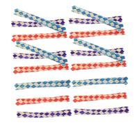 BELLIFFY 24pièces Jouets pour Oiseaux Accessoires De Fête Anniversaire Remplissage De Et Jouets De Piège à Doigts pour Perroquets Et Perruches