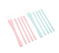 BELLIFFY 2ensembles Kit De Pinceaux Applicateurs Silicone Pour Maquillage Et Soins Peau Outils De Pour Masque Et Pratique Rose Et Vert