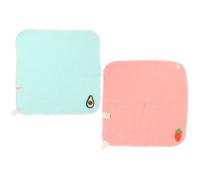 BELLIFFY 2pièces Bavoirs Garçon Fille Bandana Triangle Bavoirs Absorbants Pour Garçon Fille Lot Motifs Aléatoires