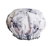 BELLIFFY 2pièces Bonnet De Double Couche Imperméable Capuchon De Bain Protecteur Pour Cheveux Avec Motif Et Camouflage Et Filles