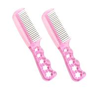 BELLIFFY 2pièces Brosse à Cheveux Antistatique Pour Poupées Et Perruques Brosse Démêlante Et Durable Pour Filles Et Femmes Pour Extensions Et Cheveux Synthétiques