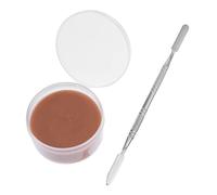 BELLIFFY 2pièces Cire à Spéciaux Pour Maquillage De Cire Pour Cicatrices Et Spatule Pour Blessures Parfait Pour Halloween Et Fêtes à Thème