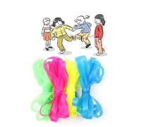 BELLIFFY 2pièces Corde À Sauter Élastique Corde De Saut Amusante Pour Mètres Pour École Activités Sportives Couleur Verte