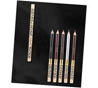 BELLIFFY 2pièces Crayon Sourcils Léopard Double Embout Avec Brosse Longue Tenue Et Application Douce Pour Maquillage Professionnel Teinte Café