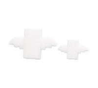 BELLIFFY 2pièces De Câble USB Design pour Prévenir Casse De Câbles Couleur Blanche