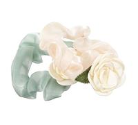 BELLIFFY 2pièces Lot De Chouchous Satin Pour Filles Élastiques à Cheveux Décoratifs Pour Queue De Cheval