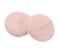 BELLIFFY 2pièces Pinceau Plat pour Fond de Teint Liquide Design Ondulé Spécial Capuchon Rotatif Inclus pour Protection et Voyage Poils Doux pour Application Douce