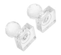 BELLIFFY 2pièces Presse à Fard à Paupières DIY Outil de Pressage Cosmétique Tampon pour Illuminateur et Blush Kit de Réparation pour Poudre de Maquillage