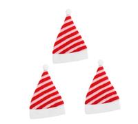 BELLIFFY 3 Pièces Bonnet De Noel pour Animaux De Compagnie Déguisement d'animal De Compagnie d'halloween Chien Habiller Trousse Décorations Tasse De Chat Chiens Cône De Chat Cabot Velours