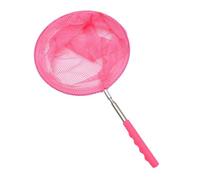 BELLIFFY 3 Pièces Filet Extensible en Acier Inoxydable pour garçon Fille, épuisette pour Attraper Poissons et Insectes, Couleurs Rose, Vert, Bleu, 3 pcs/Pack