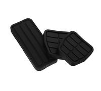 BELLIFFY 3 Pièces Kit de Caches Antidérapants pour Pédales de Voiture Protège Accélérateur Frein et Embrayage Installation Facile Confort et Sécurité Améliorés pour Conduite Quotidienne