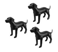 BELLIFFY 3 Pièces Modèle De Vêtements pour Animaux De Compagnie Chien Mannequin Présentoir Gonflable Chien Modèle Mannequins Chien Mannequin Debout Modèle Pet Shop Vêtements Rack Pet Robe