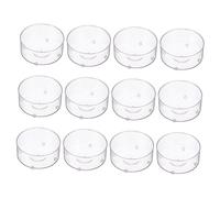 BELLIFFY 30pièces Coupelles Transparentes pour Reptiles Abreuvoirs Et Récipients Alimentaires Multi-Fonctions pour Tortues Lézards Gecko Serpents Et Autres Animaux