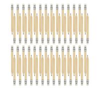 BELLIFFY 35 Pièces Mini Crayon de Bois Court 10cm avec Gomme, Rond | Bois , Écriture Fluide et Format Portable, pour Peintre Professionnel et Enseignant au Quotidien