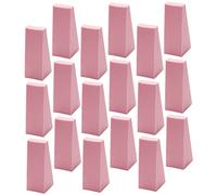 BELLIFFY 3le Sac Éponge Ongles Dégradé Mini Bloc Multifacettes Rose Manucure Pédicure Outil Nail Art Doux