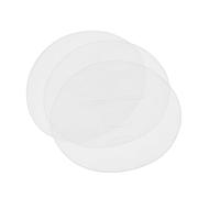 BELLIFFY 3pièces Moules Pour Masques De Boue Réutilisables Blancs Plateaux Pour Masques Diy Légers Et Portables