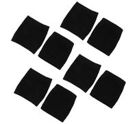 BELLIFFY 4 Paires Chaussettes de Danse Antidérapantes, Noir | Polyester Respirant, Protège les Chaussures et Garde les Pieds Secs, Cours Lyriques, Ajustement