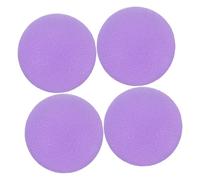 BELLIFFY 4 pièces Lot de Balles Exercice pour Mains Gelée Renforcement Poignet et Bras Entraîneur de Doigts pour Amélioration Flexibilité et Soulagement Du Stress