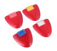 BELLIFFY 4 pièces Roue à Craie Couture Couleurs Ergonomique Blanc Rouge Bleu Jaune pour Marquage Tailleur Précis Tache Kit Outils Couture pour Marquage Temporaire sur Tissus