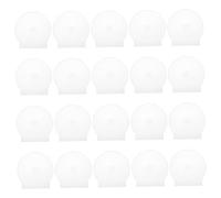 BELLIFFY 40pièces Boîtier CD Transparent Rangement DVD Pratique Support pour Disques Stockage Compact Et