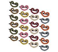 BELLIFFY 48pièces Épingles à Cheveux Forme De Cœur Accessoires Mignons Pour Femmes Parfaites Pour Cheveux Épais Et Fins De Teintes Utilisation Quotidienne Et Événements Spéciaux