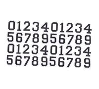 BELLIFFY 4ensembles Autocollants Numérotés Auto-adhésifs Pour Vêtements De Autocollants De Décoration Pour T-shirts Et Maillots De Football Chiffres