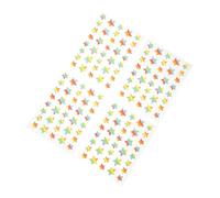 BELLIFFY 4feuilles Autocollants Étoiles Décoratifs Forme Pour Boutons Lot De Couverture Simple Et Pratique