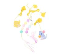BELLIFFY 4pièces Jouets Interactifs pour Kit De Teasers à Ressort avec Accessoires Amusants pour Intelligence De Votre Chat