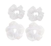 BELLIFFY 4pièces Organza Pour Cheveux Accessoires De Queue De Cheval Stretchy Avec Petite Et Parfait Pour Et Femmes